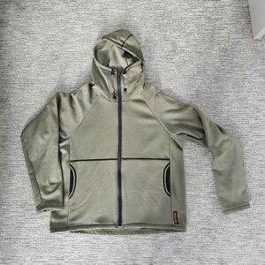 Melanzana Men's XXL (Tall) Hard Face Hoodie, Foliage Green